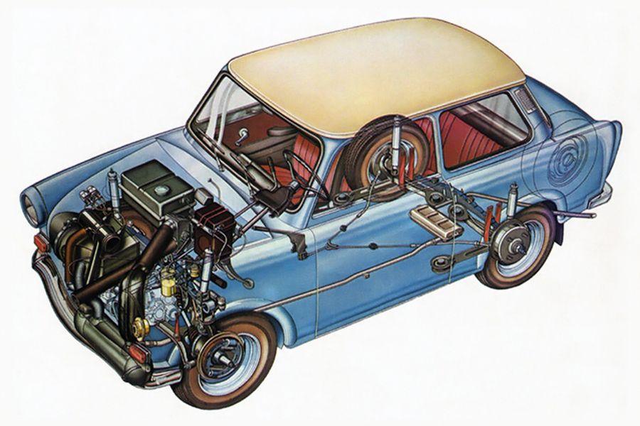Схема Trabant 601 1963 года  (фото 15 из 22)